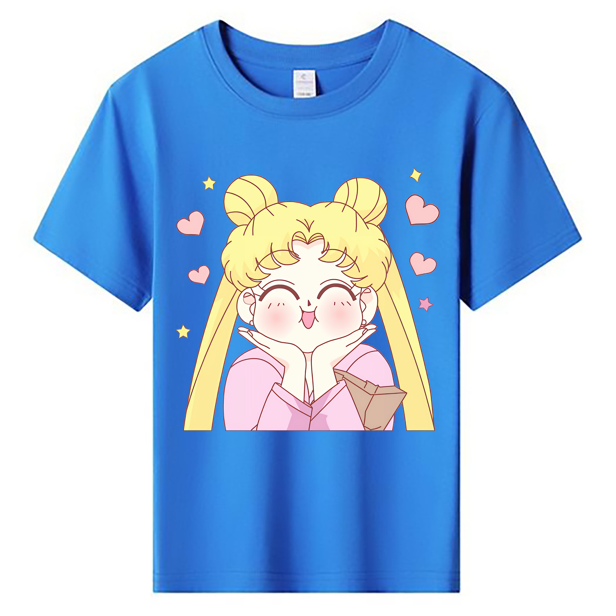 （画像用） 美少女戦士セーラームーン 愛野 美奈子 あいの みなこ Sailor Moon Aino Minako 綿100％キッズTシャツ（フロントプリント）